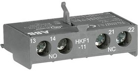 Фото 1/6 Фронтальные доп.контакты 1НО+1НЗ HKF1-11 для автоматов типа MS116, MS132, MS132-T, MO132, MS165, MO1