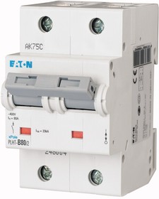 248015, Авт. выключатель PLHT-C125/2, 2P, 125A, хар-ка C, 15kA, 3M