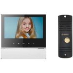 Комплект видеодомофона и вызывной панели CDV-70H2 (WhiteBlackSmog)/AVC305B