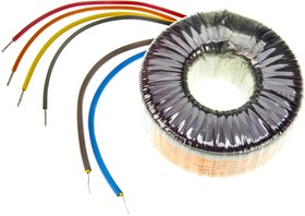 Фото 1/3 0120P1-2-012, 230V ac, 2 x 12V ac Toroidal Transformer, 120VA 2 Output