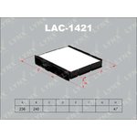 LAC-1421, LAC-1421 Фильтр салонный LYNXauto