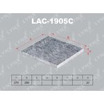 LAC-1905C, LAC-1905C Фильтр салонный LYNXauto
