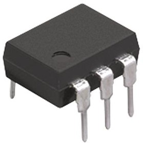 AQV255G3, МОП-транзисторное реле, SPST-NO (1 Form A), AC / DC, 100 В, 2.4 А, DIP-6, Сквозное Отверстие