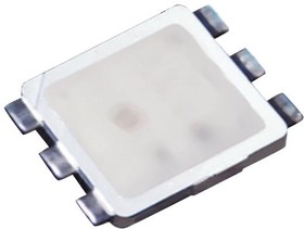 SMLVN6RGB7W1, Standard LEDs - SMD HIGH BRIGHTNESS TRI-COLOR LED