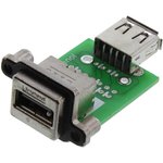 MUSB-A311-M0, USB ADAPTER, 2.0 TYPE A RCPT-RCPT
