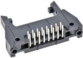 N3408-5302RB, Pin Header, длинная защелка, Wire-to-Board, 2.54 мм, 2 ряд(-ов), 16 контакт(-ов)