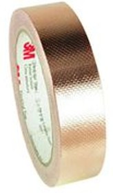 Фото 1/2 1245 TAPE (1/2), Adhesive Tapes EMBOSSED SHIELD 1/2"