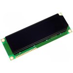 RC1602E-TIW-ESX, Дисплей: LCD, алфавитно-цифровой, FSTN Negative, 16x2, LED, PIN: 16