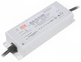 Фото 1/2 ELG-75-C1400, AC/DC LED, блок питания для светодиодного освещения
