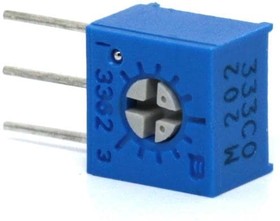 3362M-1-504LF, Trimmer Resistors - Through Hole 1/4"SQ 500KOHMS 10% 0.5WATTS