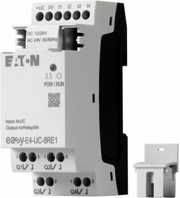 Модуль расширения EASY-E4-UC-8RE1, 12_24VDC/24VAC, 4DI, 4RO