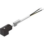 KMEB-1-24-2,5-LED, Cable, KMEB-1 Series, For Use With Valves with EB Solenoid Coil