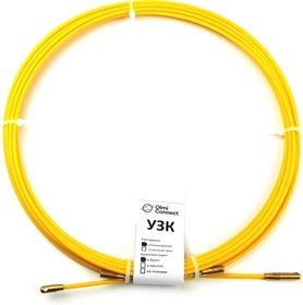 Протяжка для кабеля УЗК, мини, d=4,5 мм, L=100 м, в бухте, желтый СП-Б-4,5/100