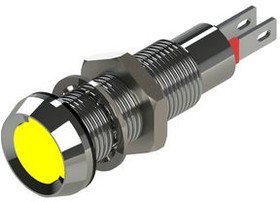 508-521-20, LED Indicator Yellow 8.1mm 6VDC 16mA