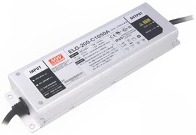 Фото 1/3 ELG-200-C1050A, AC/DC LED, блок питания для светодиодного освещения