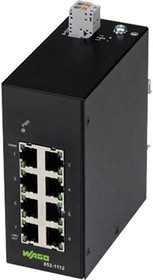 Фото 1/2 852-1112, Unmanaged 8 Port Ethernet Switch