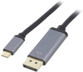 Фото 1/2 CUA0100, Адаптер; DisplayPort 1.2,USB 3.2; 1,8м; черный