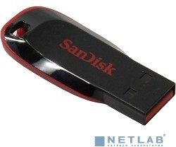 Фото 1/6 SanDisk USB Drive 128Gb Cruzer Blade black USB2.0 SDCZ50-128G-B35