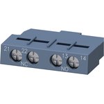 3RV2901-1E, Auxiliary contacts: NO + NC
