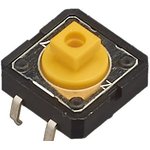 B3F-4055, Tactile Switches 12x12mm Std Ht .3 High-force 260g