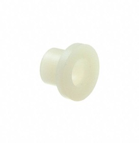 10SCM006006, Washers Shoulder Washer, 6.1mm ID, 12.2mm OD, M6 Screw, Natural, Nylon, 6mm Shank Lg