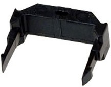 Фото 1/5 499252-5, AMP-Latch-10 планка для розетки черная