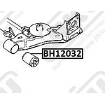 BH12032, BH12032_сайлентблок зад.балки!\ Opel Vectra/Kadett  95