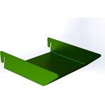 Лоток для мелочей Metalex 35x150 зелёный ACPRLMZ