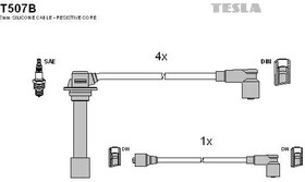 T507B, Комплект проводов_Mazda 626 2.0i 12v FE DOHC 87-92