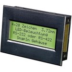 EA SER081-92NLEK, LCD Character Display Modules & Accessories 1x8 Yellow/Green ...