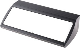 Фото 1/3 M5340109RS, Unidesk Series Black Aluminium Desktop Enclosure, Sloped Front, 400 x 200 x 102mm