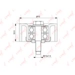 PB-7044, PB-7044 Направляющий ролик / Приводной LYNXauto
