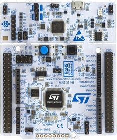 Фото 1/4 NUCLEO-L412RB-P, STM32 Nucleo-64 MCU Development Board NUCLEO-L412RB-P