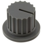 AT3009H, Rotary Knob with Flange Grey ø5.9mm