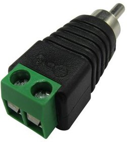 RND 205-00928, RCA Plug Straight Black