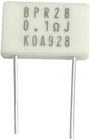 BPR28CR10J, 100m Ceramic Resistor 2W ±5% BPR28CR10J