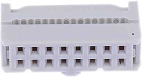 Фото 1/5 16-Way IDC Connector Socket for Cable Mount, 2-Row