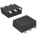 Dual N-Channel MOSFET, 500 mA, 20 V, 6-Pin SC-89-6 SI1034CX-T1-GE3