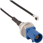 095-820-109-05C, RF Cable Assemblies FKRA(M)-AMC(M)1.37MM 1.97 Str Blkhd Plug
