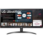 Монитор LG 29" UltraWide 29WP500-B черный IPS LED 21:9 (Ultrawide) HDMI матовая ...