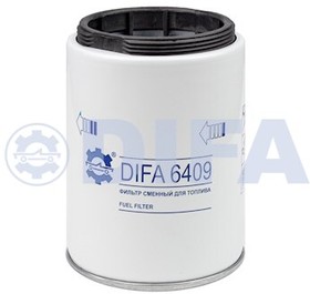 DIFA6409, Фильтр топливный: Комбайны серии Avero, Dominator, Lexion, Tucano, Тракторы серии Lexion