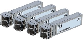 Фото 1/4 Трансивер HPE HPE MSA 10Gb Short Range iSCSI SFP+ 4-pack Transceiver