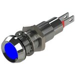 508-930-04, LED Indicator Blue 8.1mm 3.4VDC 20mA