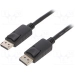 50371, Кабель, DisplayPort1.2, вилка DisplayPort, с обеих сторон, 1м