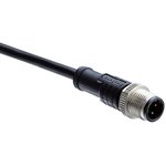 M12A-08BMMM-SL8N01, Straight Male M12 to Sensor Actuator Cable, 1m