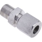 1/8 BSP Compression Fitting for Use with Thermocouple or PRT Probe, 1/4in Probe ...