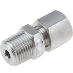 1/8 NPT Compression Fitting for Use with Thermocouple or PRT Probe, 1mm Probe ...