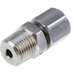 1/8 NPT Compression Fitting for Use with Thermocouple or PRT Probe, 1.5mm Probe ...