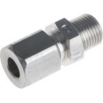 1/8 NPT Compression Fitting for Use with Thermocouple or PRT Probe, 6mm Probe ...