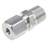 1/4 NPT Compression Fitting for Use with Thermocouple or PRT Probe, 4.5mm Probe ...